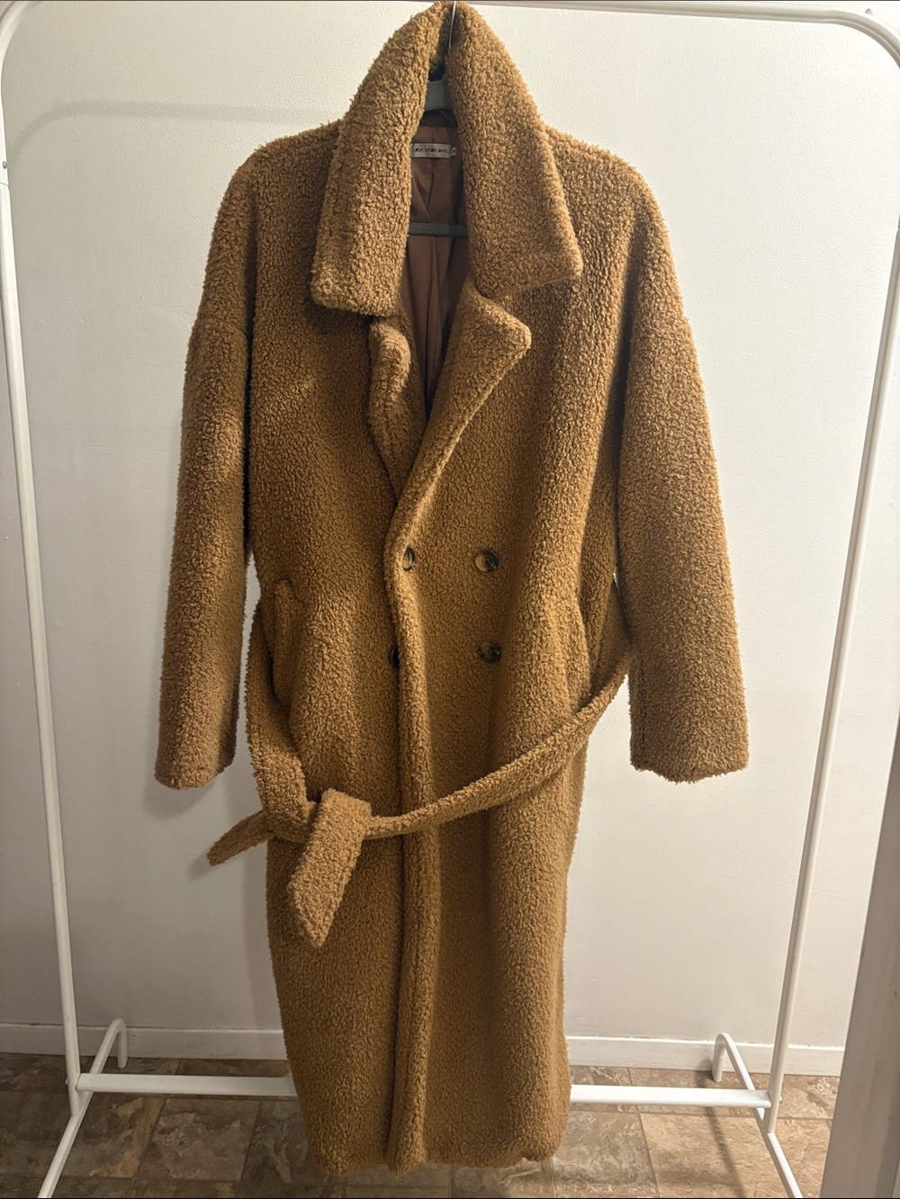 Teddy Double-Breasted Coat